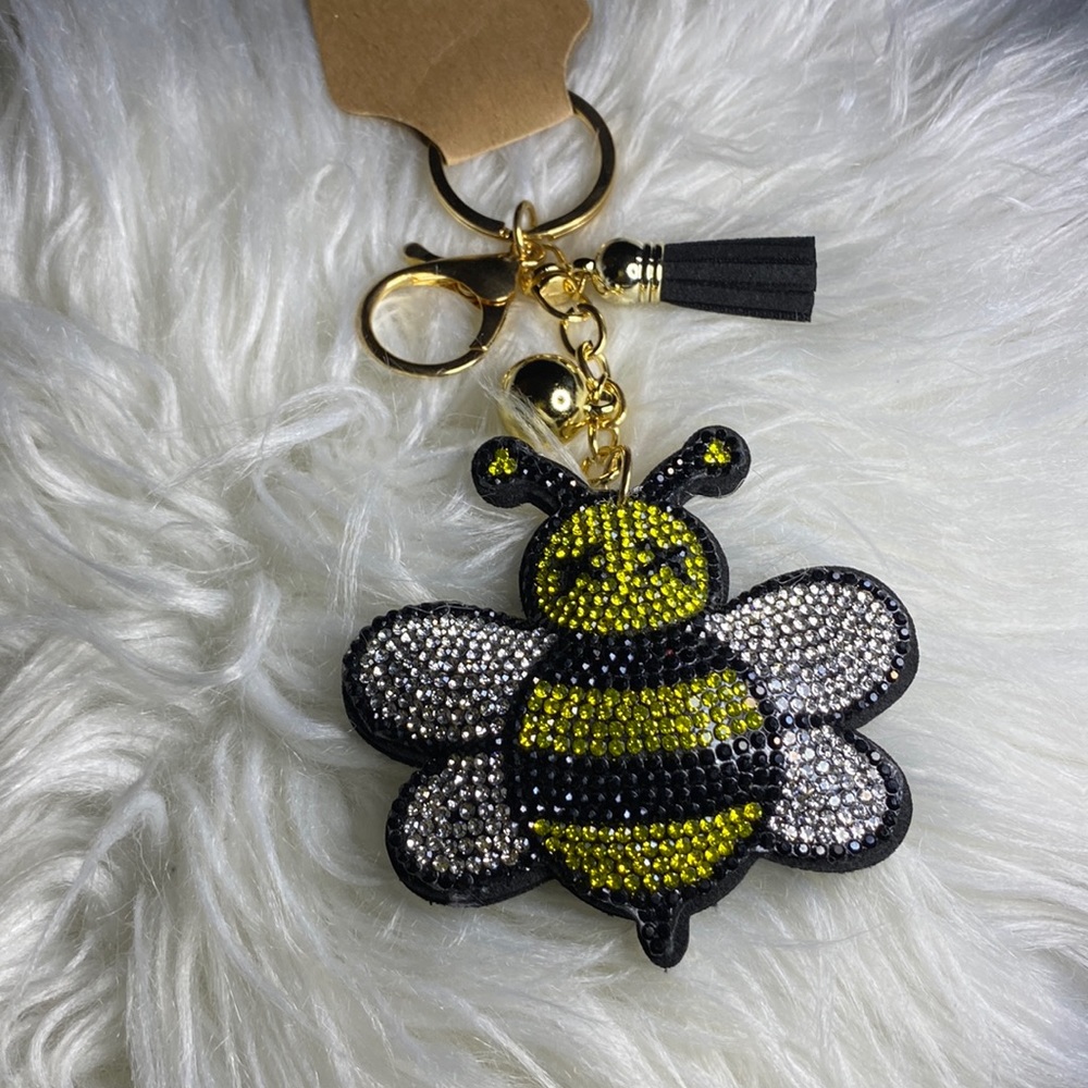 Queen Bee Purse Charm